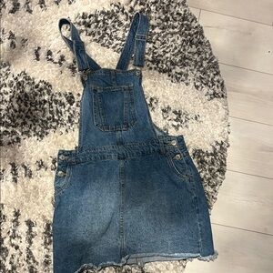 Denim Overall Dress